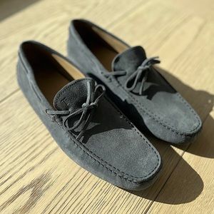 TOD’S (New and Unworn) Gommino Suede Driving Shoes, Size 12